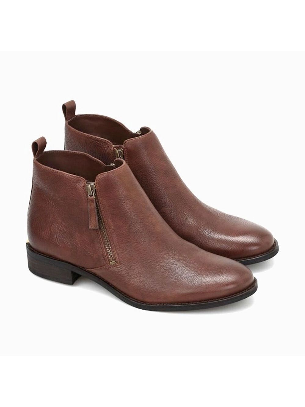 MICHAEL Kors Chelsea bootie. Brown double zip.